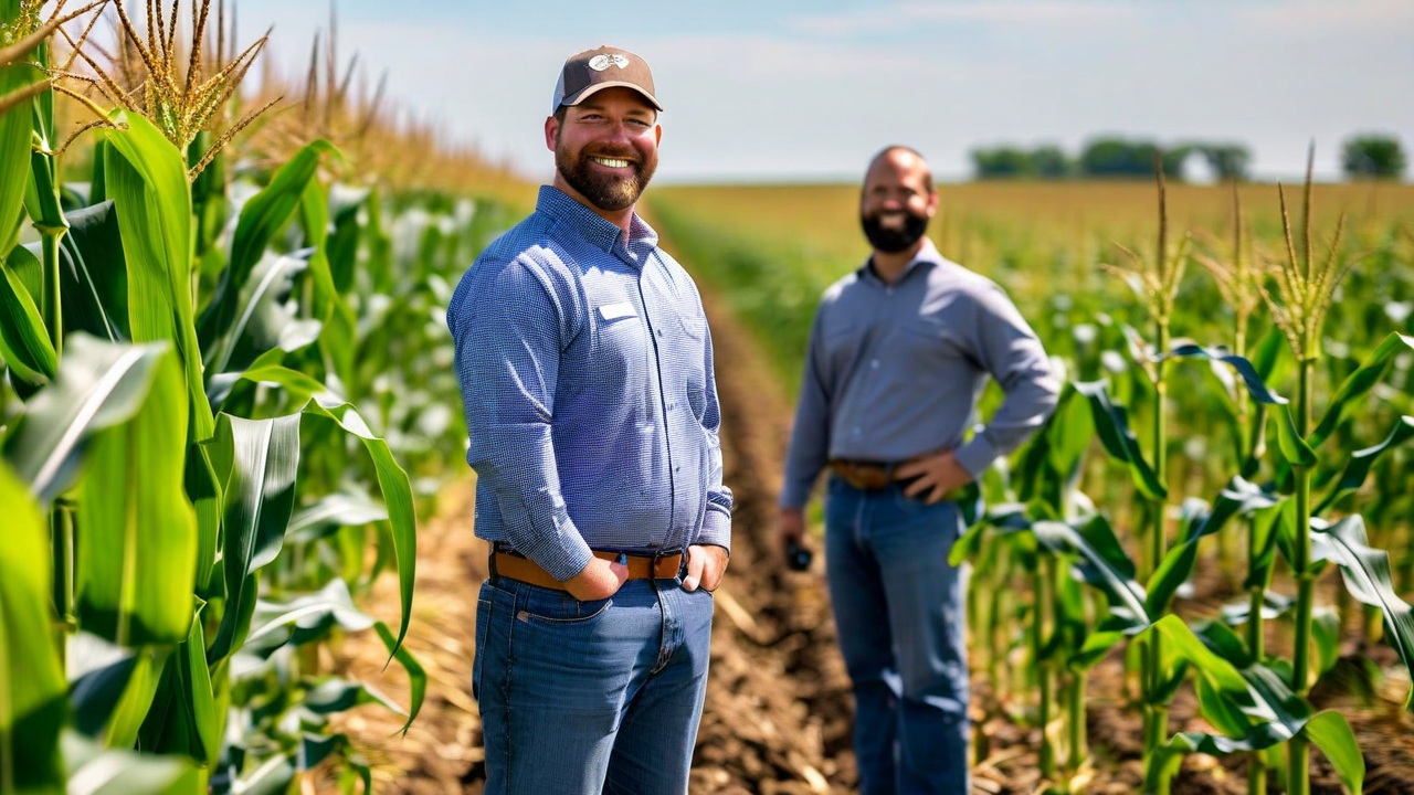 Des Moines office / team in the field -