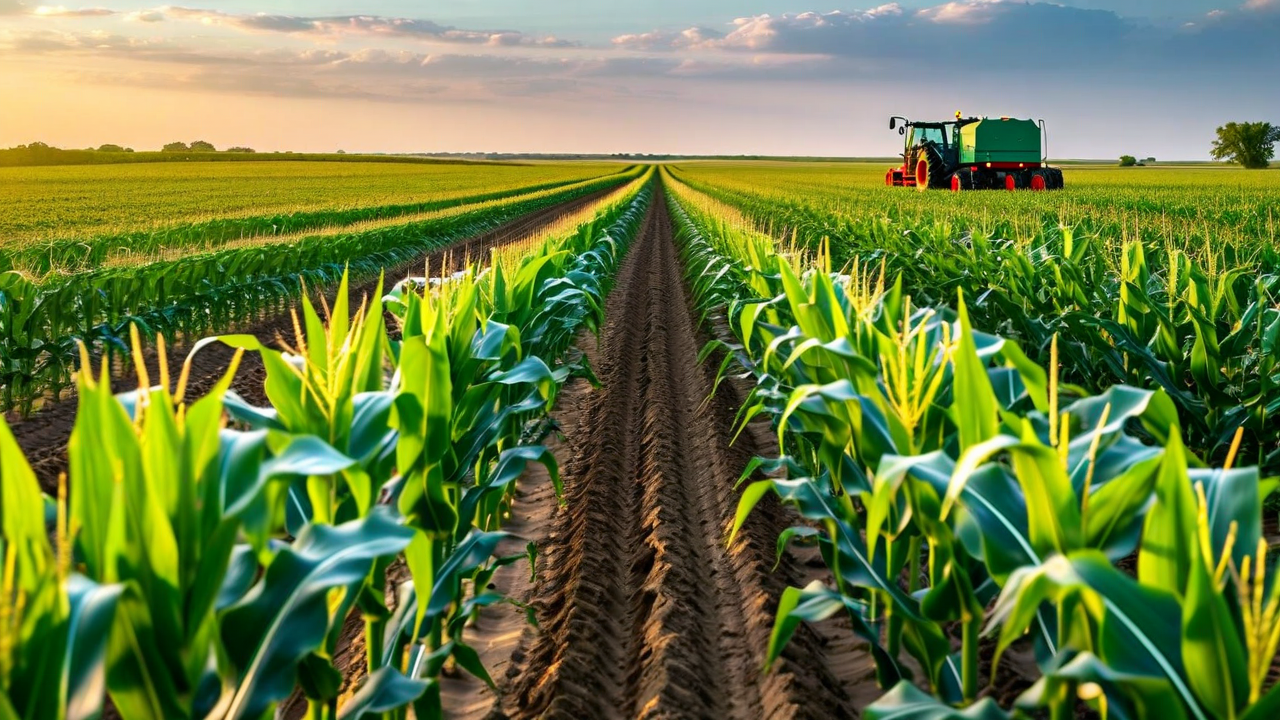 corn field nitrogen application equipment